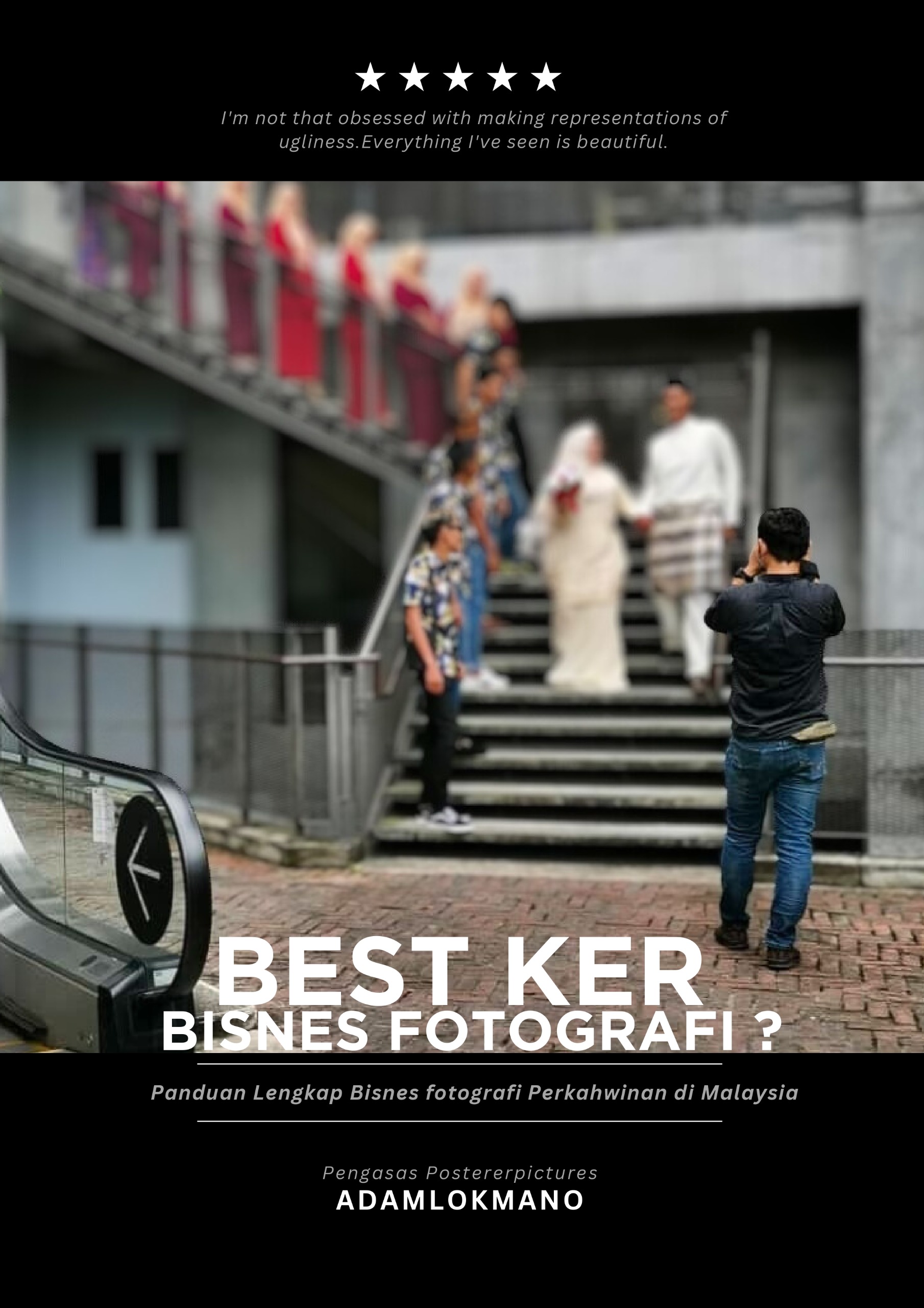 Preview halaman ebook fotografi perkahwinan - setup business dan equipment guide
