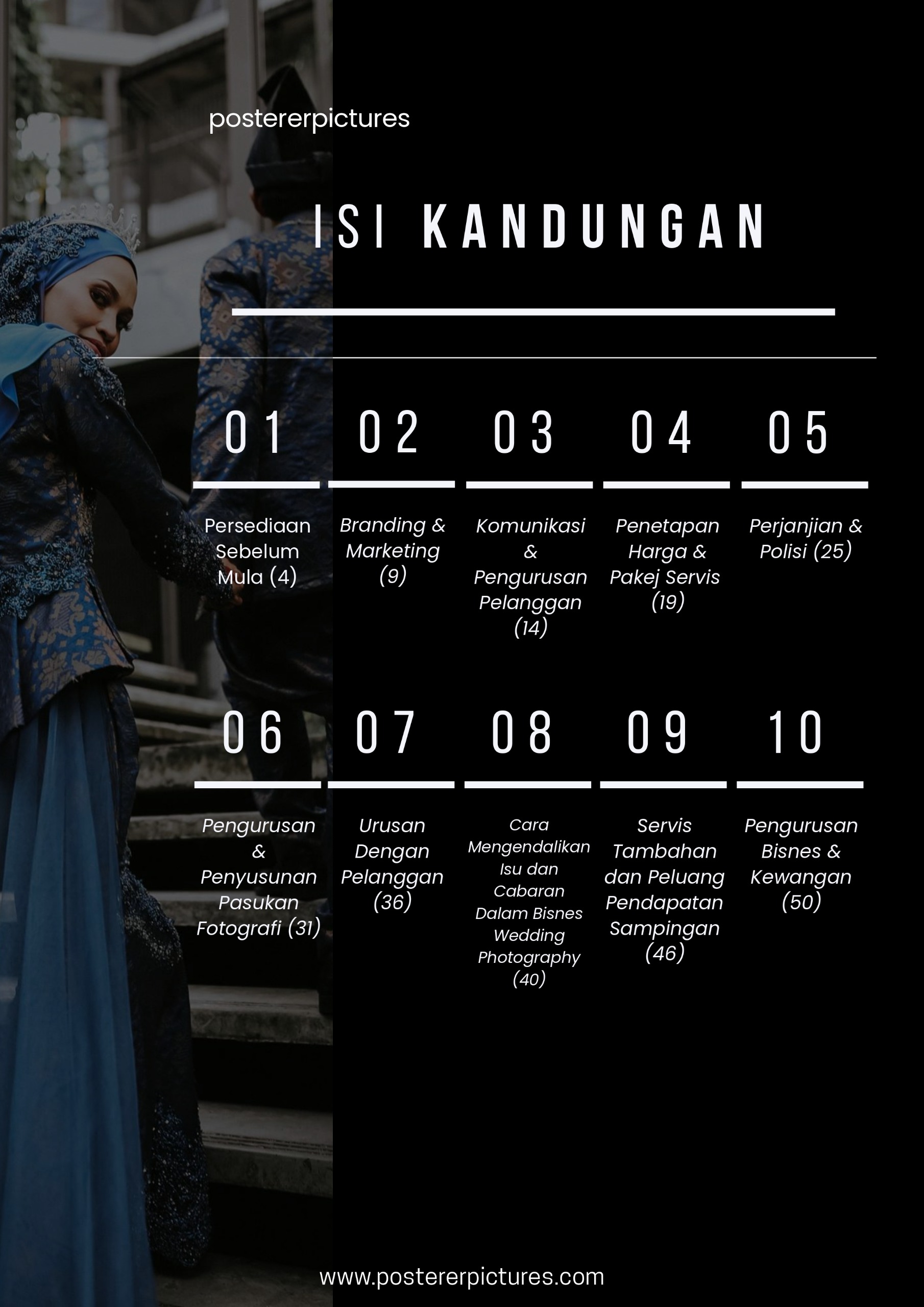 Preview ebook wedding photography - marketing tips dan business legal guide